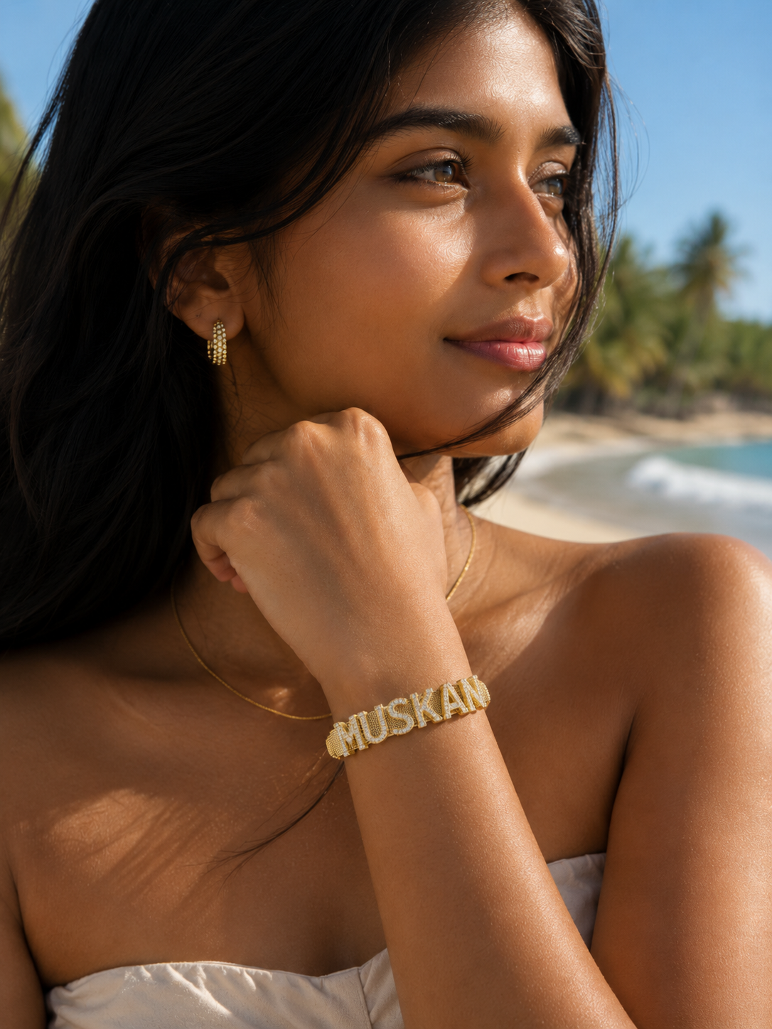 18K Gold Plated NAMELET