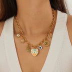 Evil Eye Charm Necklace