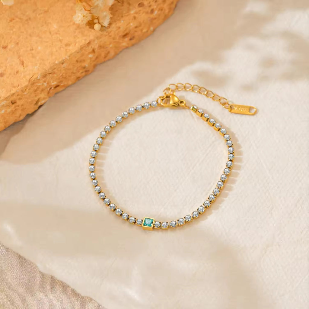 Crystal Tennis Bracelet