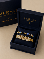 18K Gold Plated Namelet Stack
