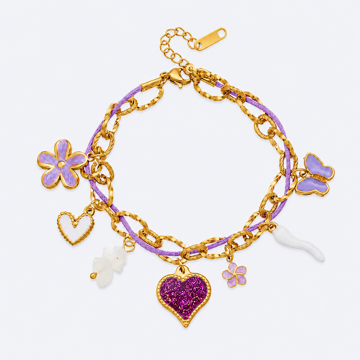 Sweetheart Charm Bracelet