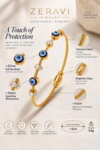 Evil Eye Magnetic Bracelet